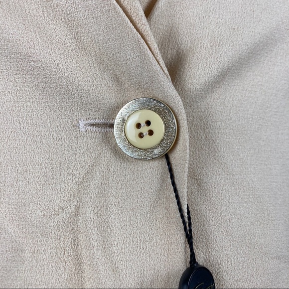 Genny Oro womens 3 button blazer jacket - Picture 4 of 10